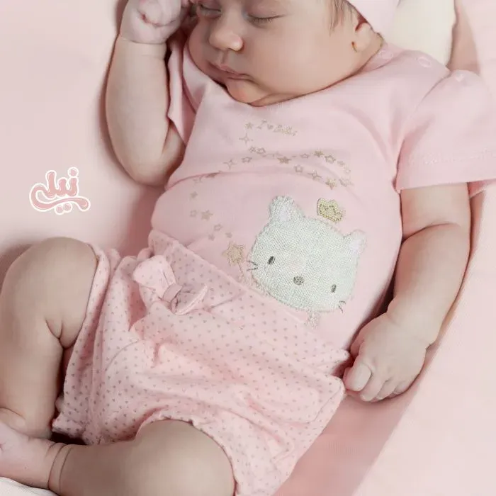 شورت پادار نخی زنانه طرح بالرین صد درصد نخ پنبه ضد حساسیت