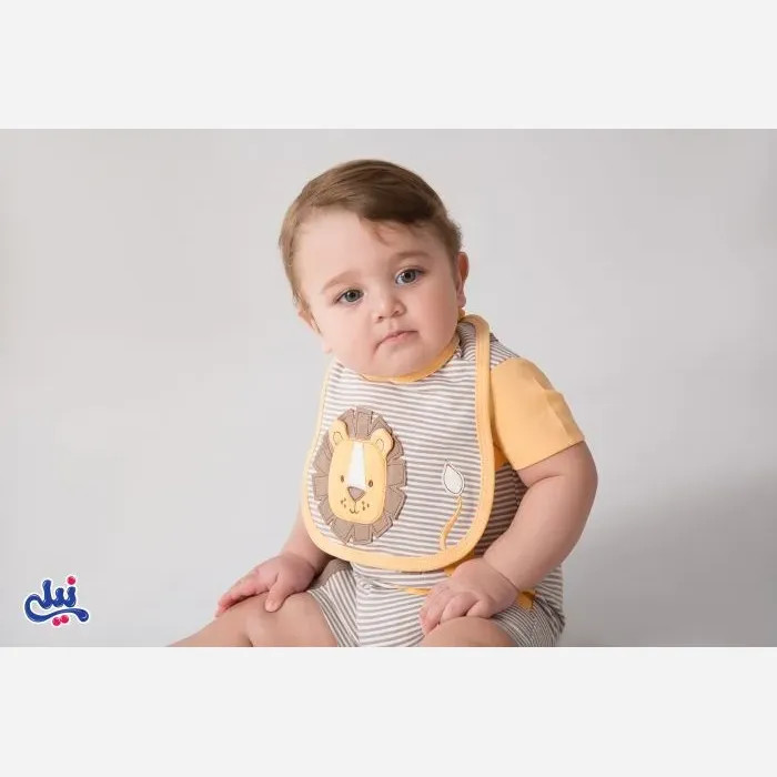 پیشبند نوزادی نخ پنبه ضد حساسیت نیلی