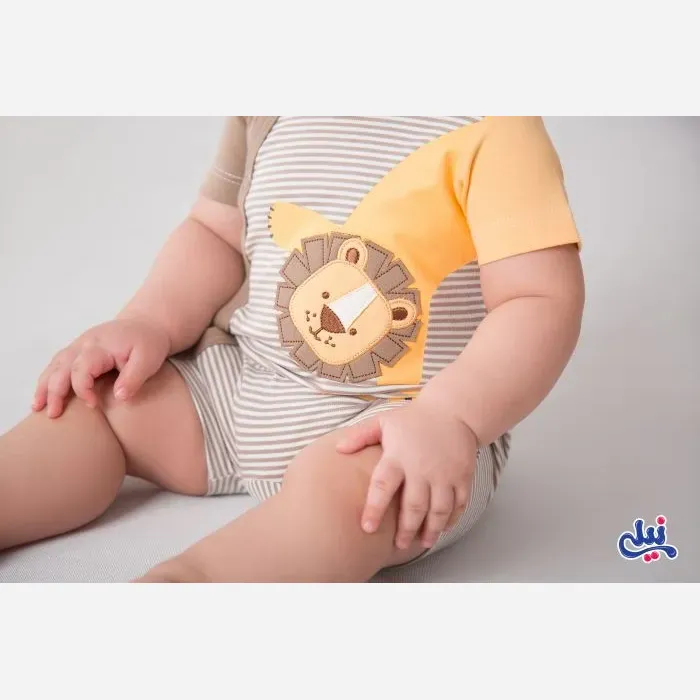 رامپر نوزادی شیر نخ پنبه ضد حساسیت