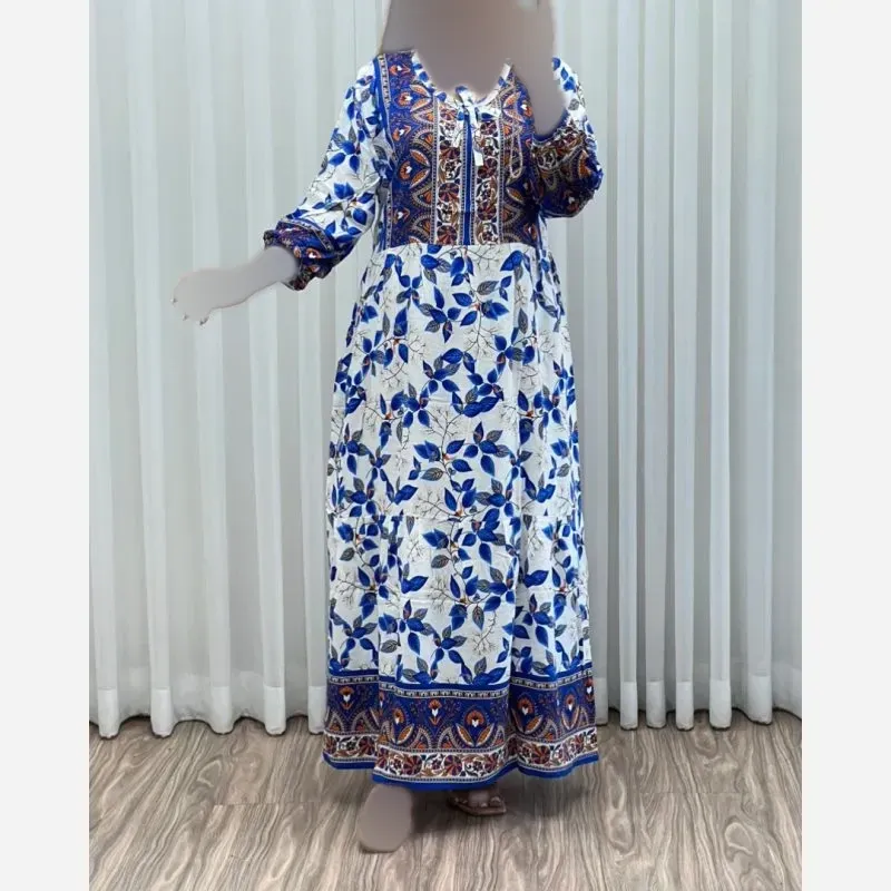 ساحلی نخی حاشیه دار زنانه فری سایز خنک و راحت