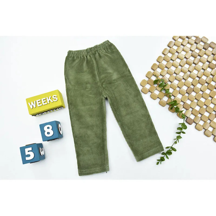 شلوار مخمل کبریتی بچه گانه مناسب 6 ماه تا 2 سال