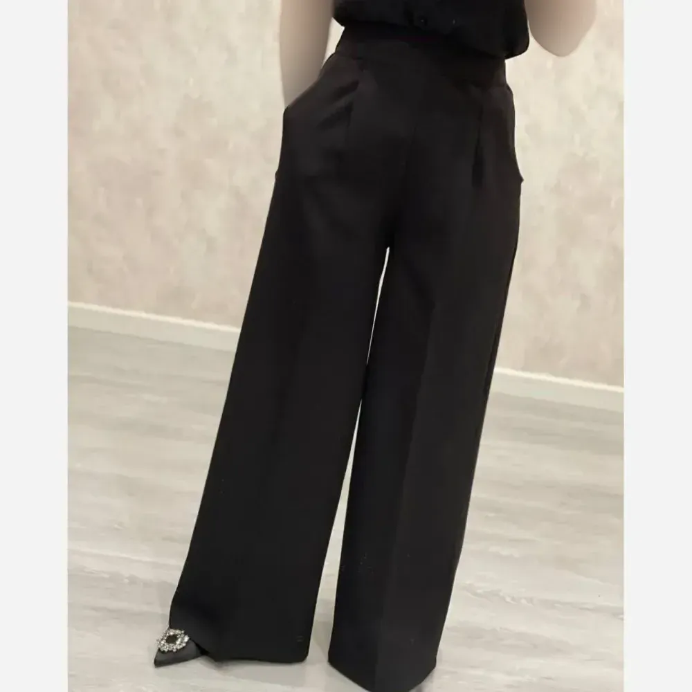 شلوار بگ مازراتی زنانه کمر پیله جیب دار رنگ بندی متنوع سایز 38 تا 48