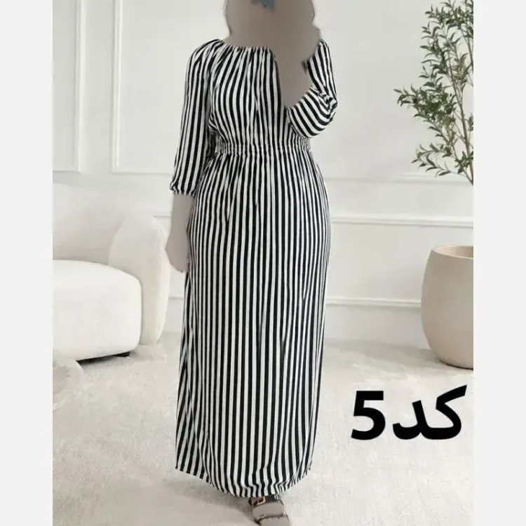 پیراهن ساحلی زنانه نخی خارجی نرم و لطیف سایز 38 تا 48