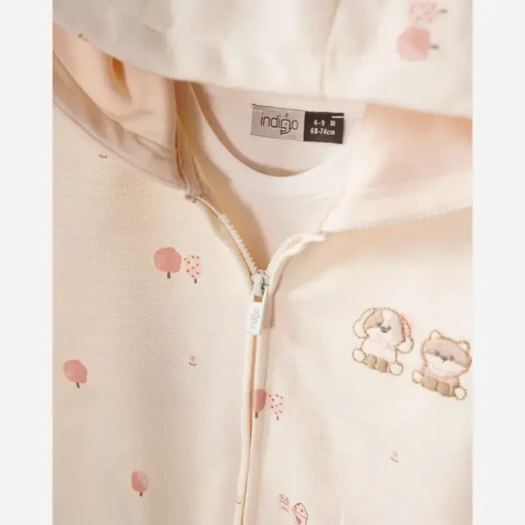 سوییشرت و شلوار دخترانه طرح گاردن