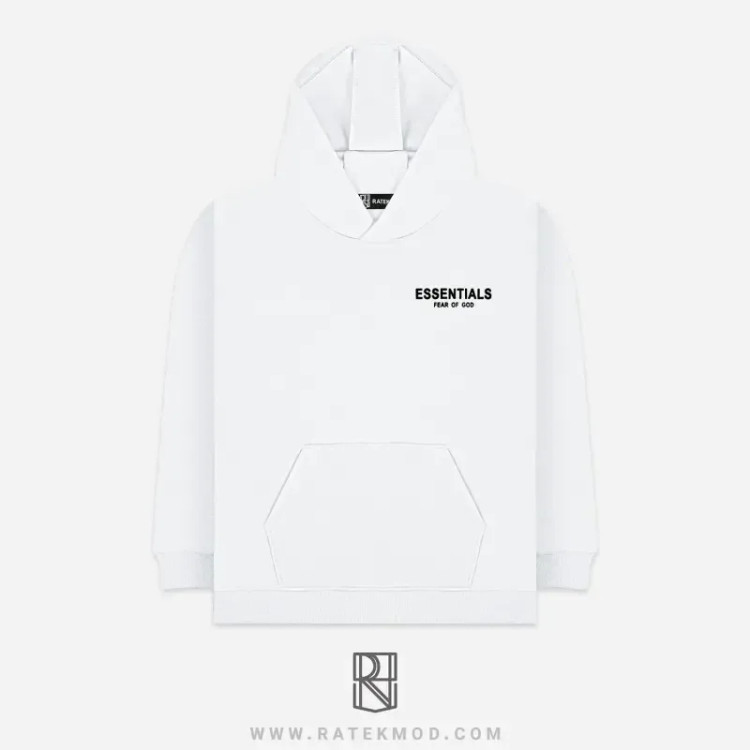هودی پشت چاپ طرح FEAR OF GOD دورس توکرک لاکرا دار حوله ای