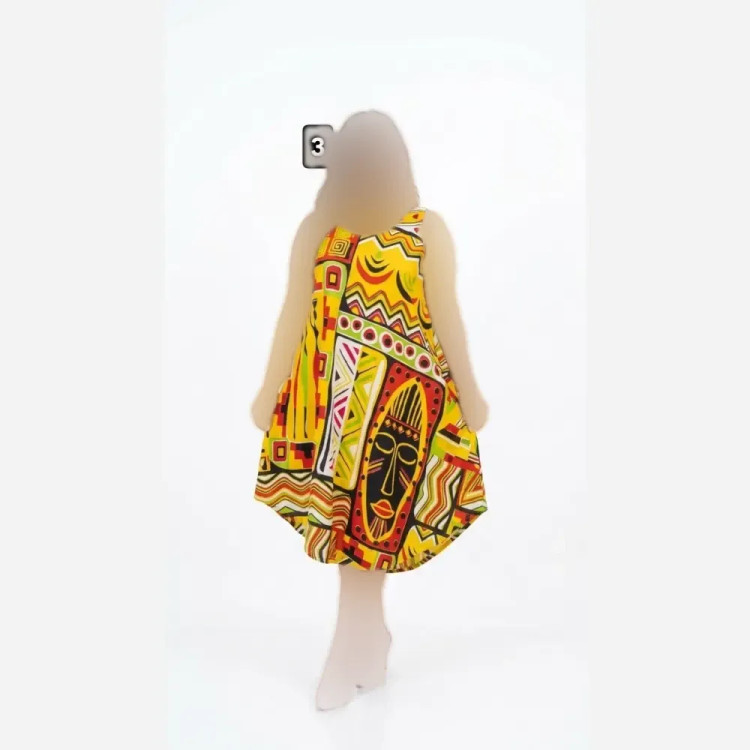 سارافون نخی وارداتی زنانه فری سایز مدل t8077