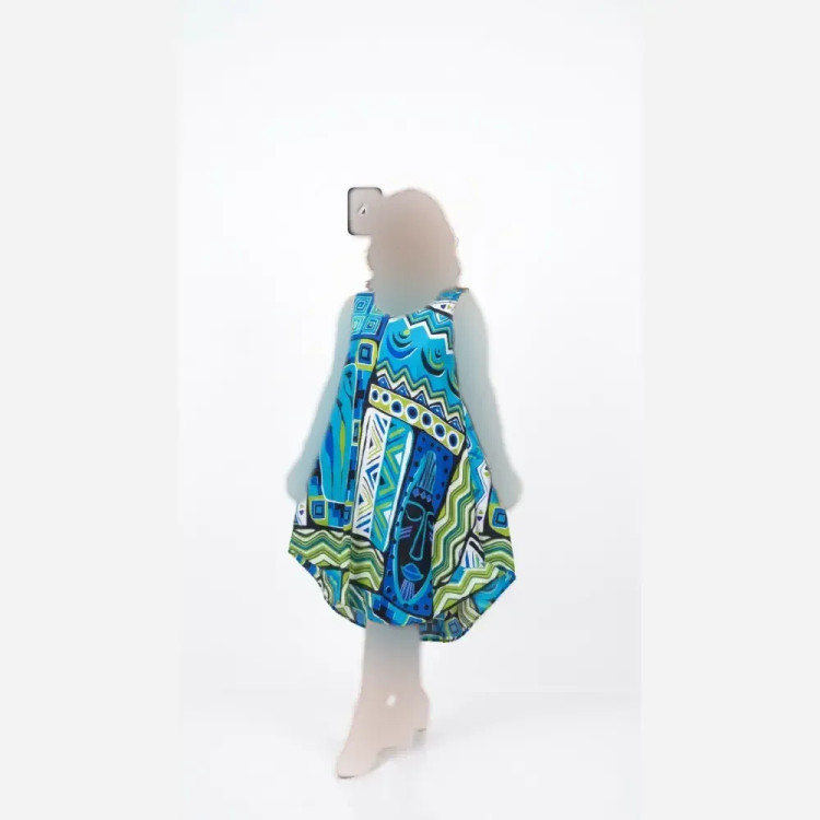 سارافون نخی وارداتی زنانه فری سایز مدل t8077